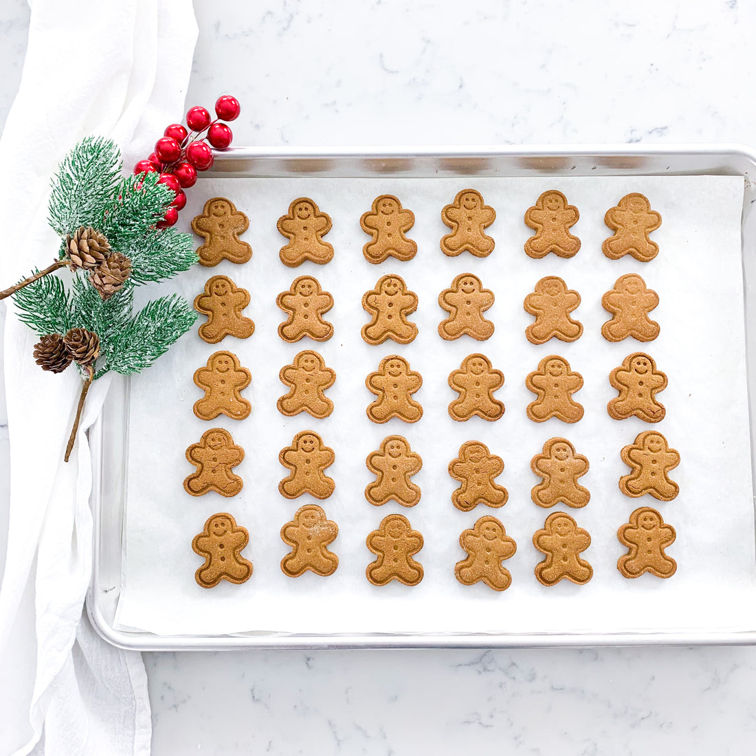 Gingerbread Dog Treats 🎅 Holiday Dog Biscuits